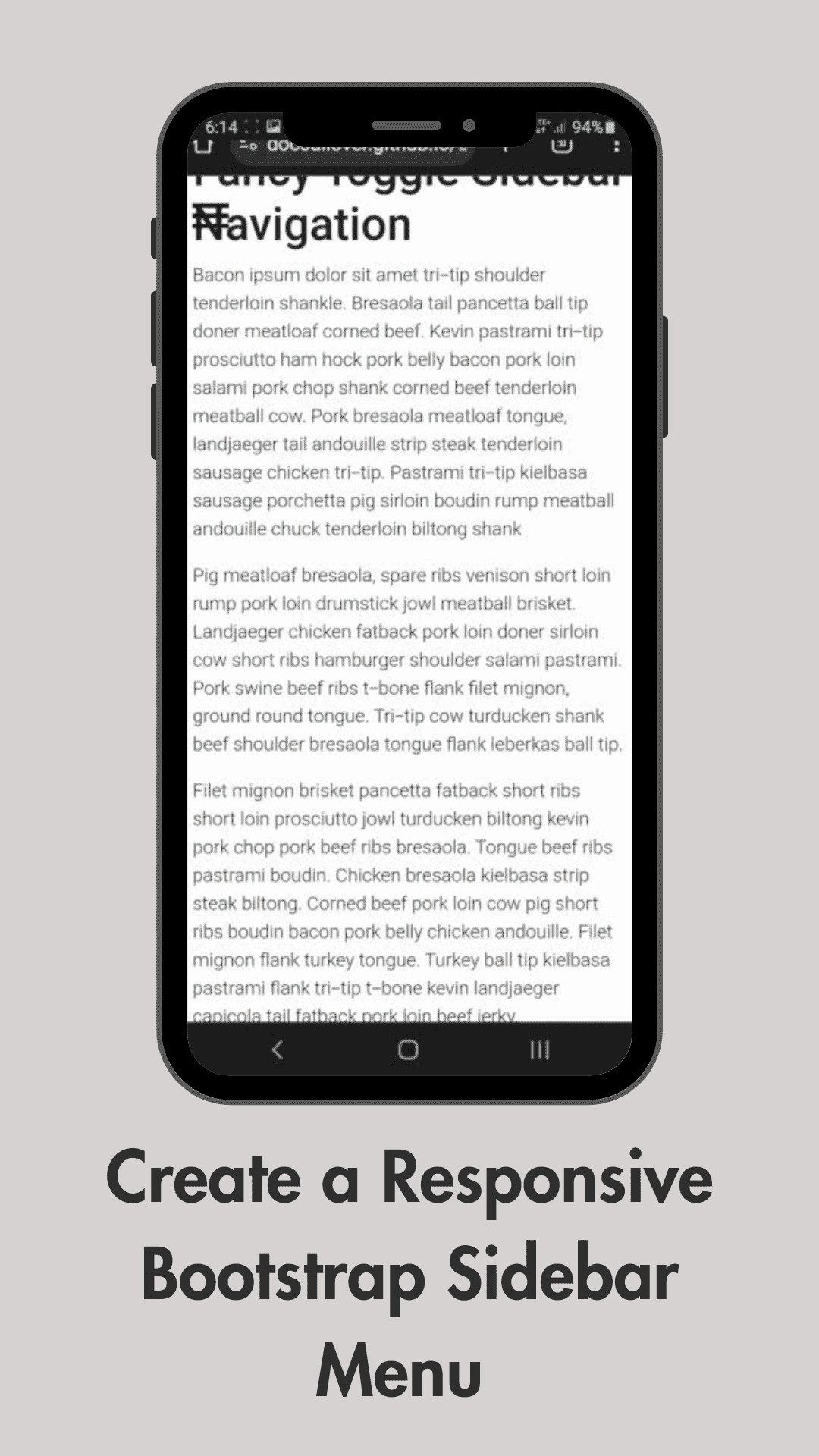 DocsAllOver - Discover the Power of Bootstrap 5: Elevate Your Website with Sidebar Menu