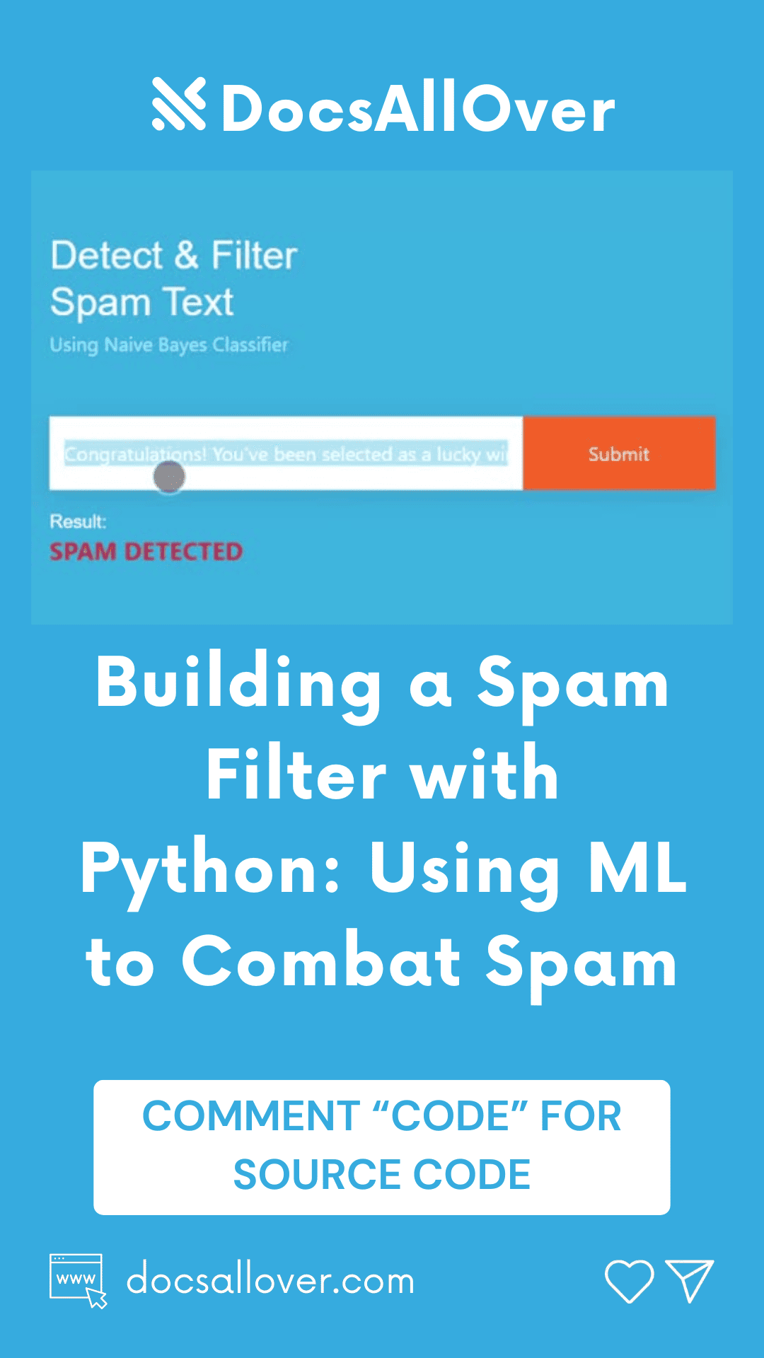 DocsAllOver - Building a Spam Filter with Python: Using ML to Combat Spam