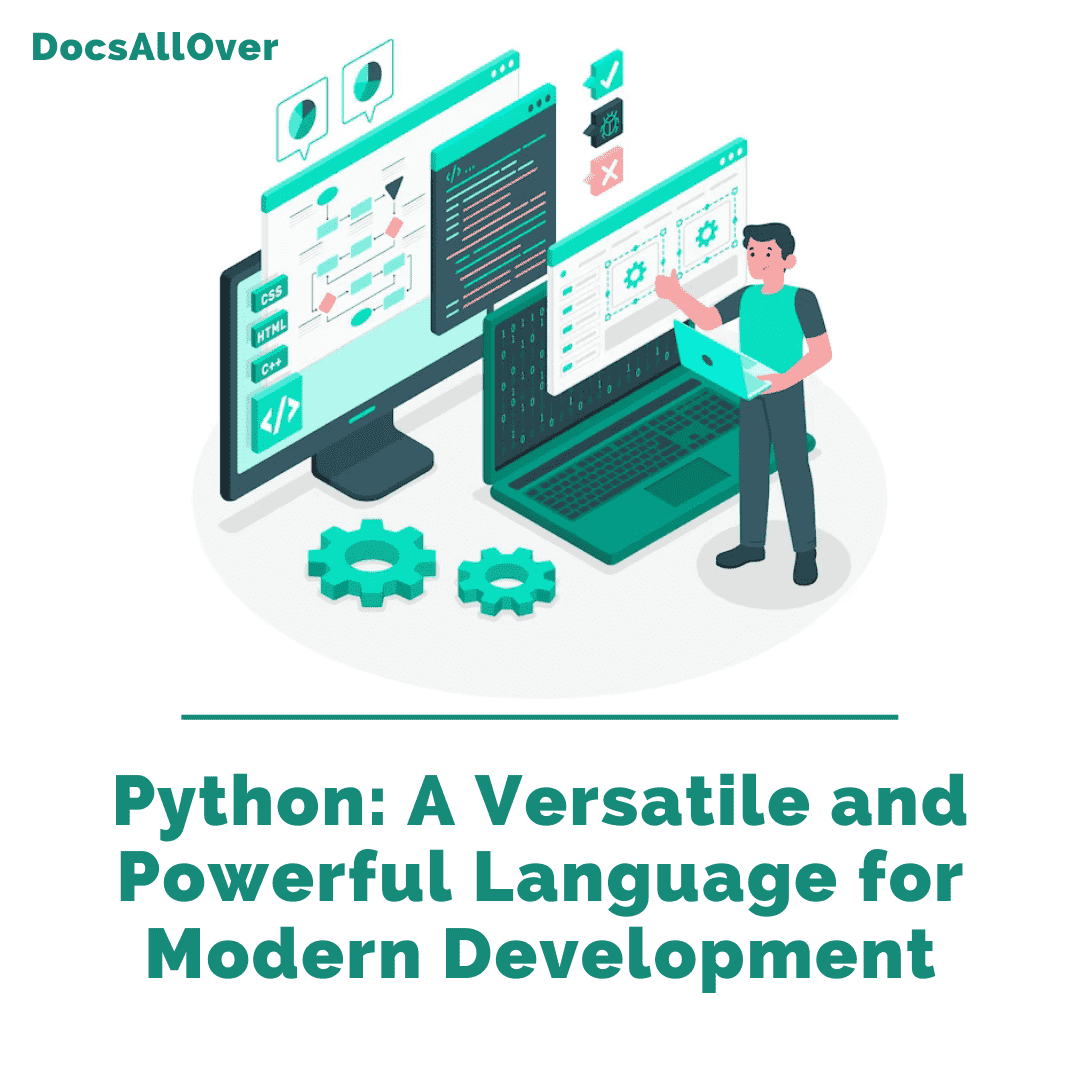 DocsAllOver - Python: A Versatile and Powerful Language for Modern Development