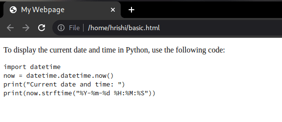 docsallover technical docs html code tag