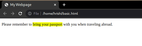 docsallover technical docs html mark tag